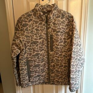 Burlebo camo puffer jacket